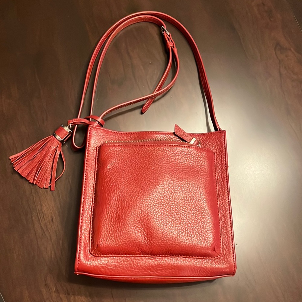 Talbots Rust Colored Crossbody - image 1